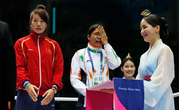 boxer sarita devi asian games korea 2014